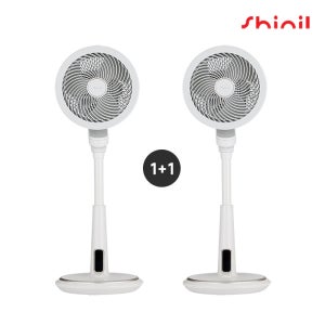 신일 BLDC 인공지능 저소음 서큘레이터 1+1 베이지 EMD880