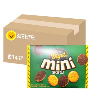 오리온 다이제 미니 240g X 14개 (1BOX)