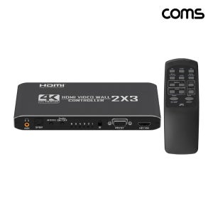 COMS 4K HDMI 비디오 월 컨트롤러 2x3 멀티비전 4K 30Hz OU847