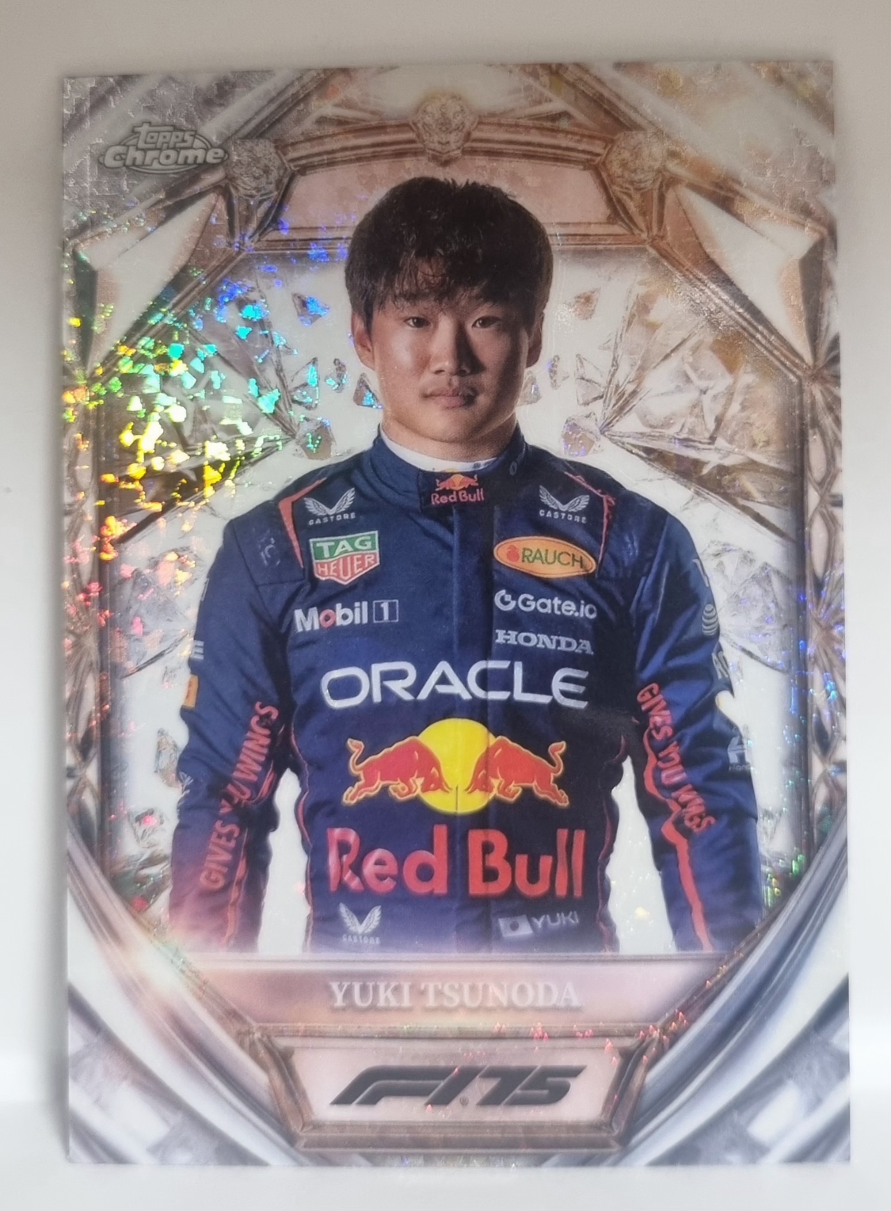 2025 F1 유키 츠노다 다이아몬드 팩 카드 TOPPS CHROME 카드 탑스 크롬
