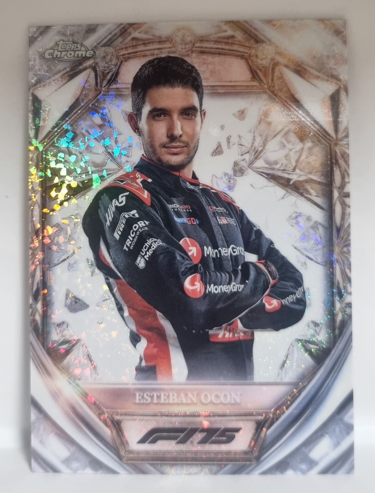 2025 F1 에스테반 오콘 다이아몬드 팩 카드 TOPPS CHROME 카드 탑스 크롬
