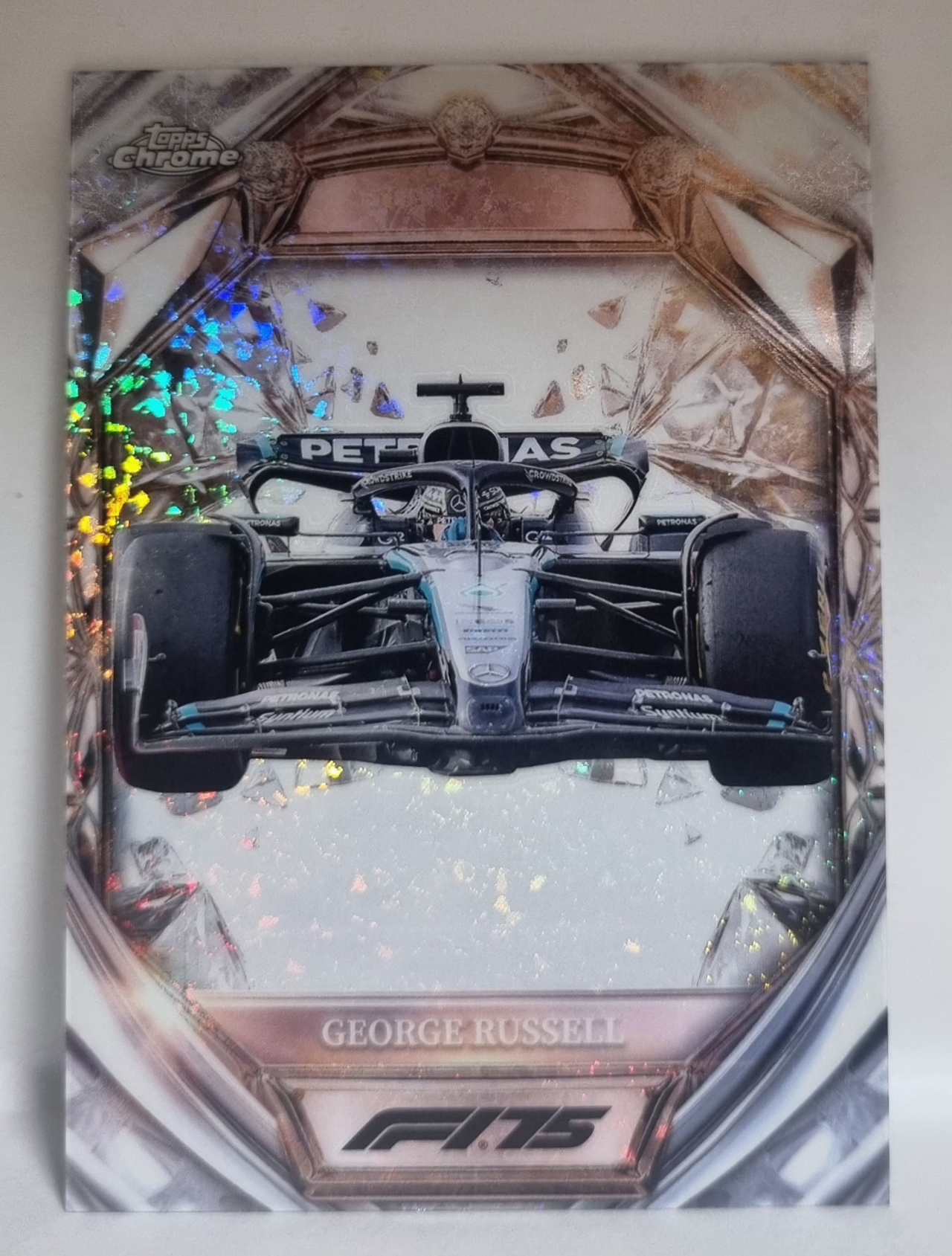2025 F1 조지 러셀 다이아몬드 팩 카드 TOPPS CHROME 카드 탑스 크롬
