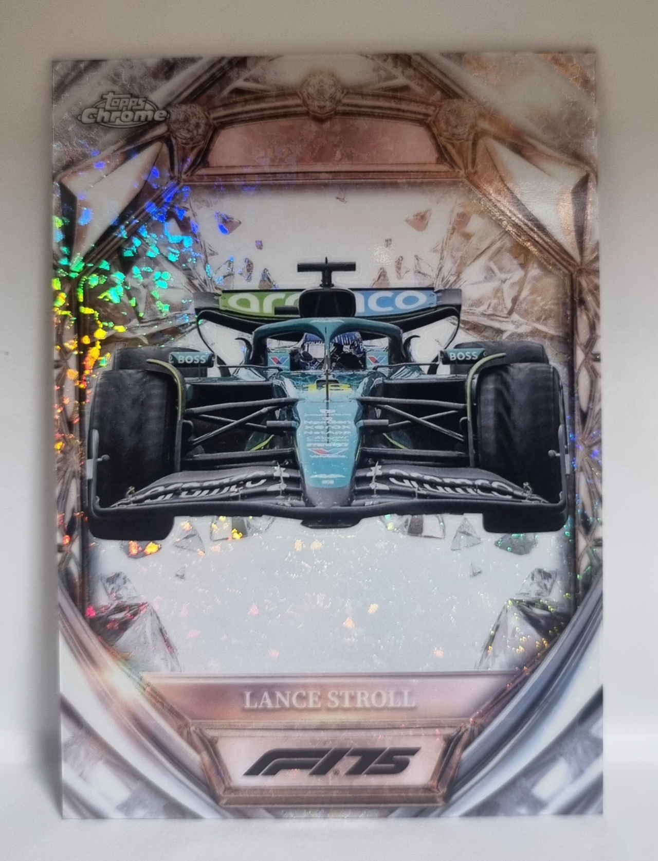 2025 F1 랜스 스트롤 다이아몬드 팩 카드 TOPPS CHROME 카드 탑스 크롬