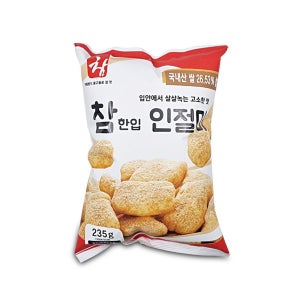 싱싱 참한입 인절미 235g 1박스 10개