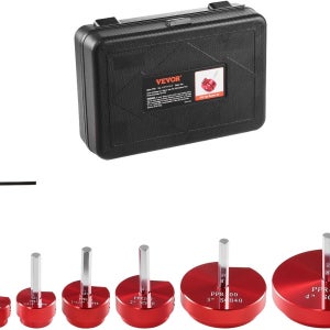 VEVOR 7Pcs PVC 파이프 리머 키트 플라스틱 피팅 소켓 세이버 배기 배수 수도관 청소를 위한 CPVC 및 ABS 피팅용 3/4 + 1 1-1/4 1-1/2 2 3