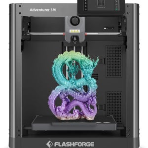 플래시포지 AD5M 3D 프린터 600mm/s 고속 코어XY 클릭 자동 레벨링 220x220mm 빌드 볼륨 다이렉트 드라이브 익스트루더 퀵 스왑 노즐 빠른 Adventurer 5M