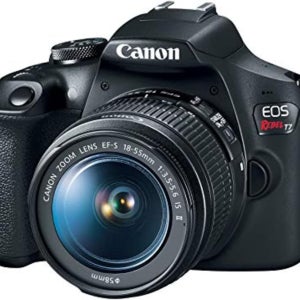 855mm 가 장착된 EOS 레벨 T7 DSLR 카메라 내장 WiFi 24MP CMOS 센서 C 4+ 이미지 프로세서 및 풀 HD 비디오 Body w/ 18-55mm Lens