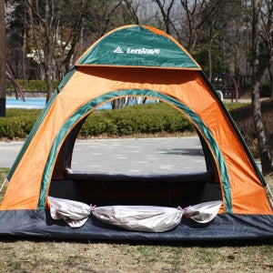자외선차단 생활방수 원터치텐트 캠핑 낚시 소풍 나들이 접이식텐트