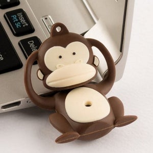 십이지신 동물 실리콘 usb 플래시 실리콘 usb 드라이브 키링 메모리