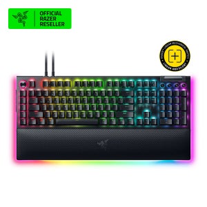 레이저코리아 BlackWidow V4 Pro 블랙(한글), 옐로우축