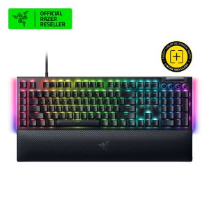 레이저코리아 BlackWidow V4 Linear 기계식 게이밍 키보드 한글배열