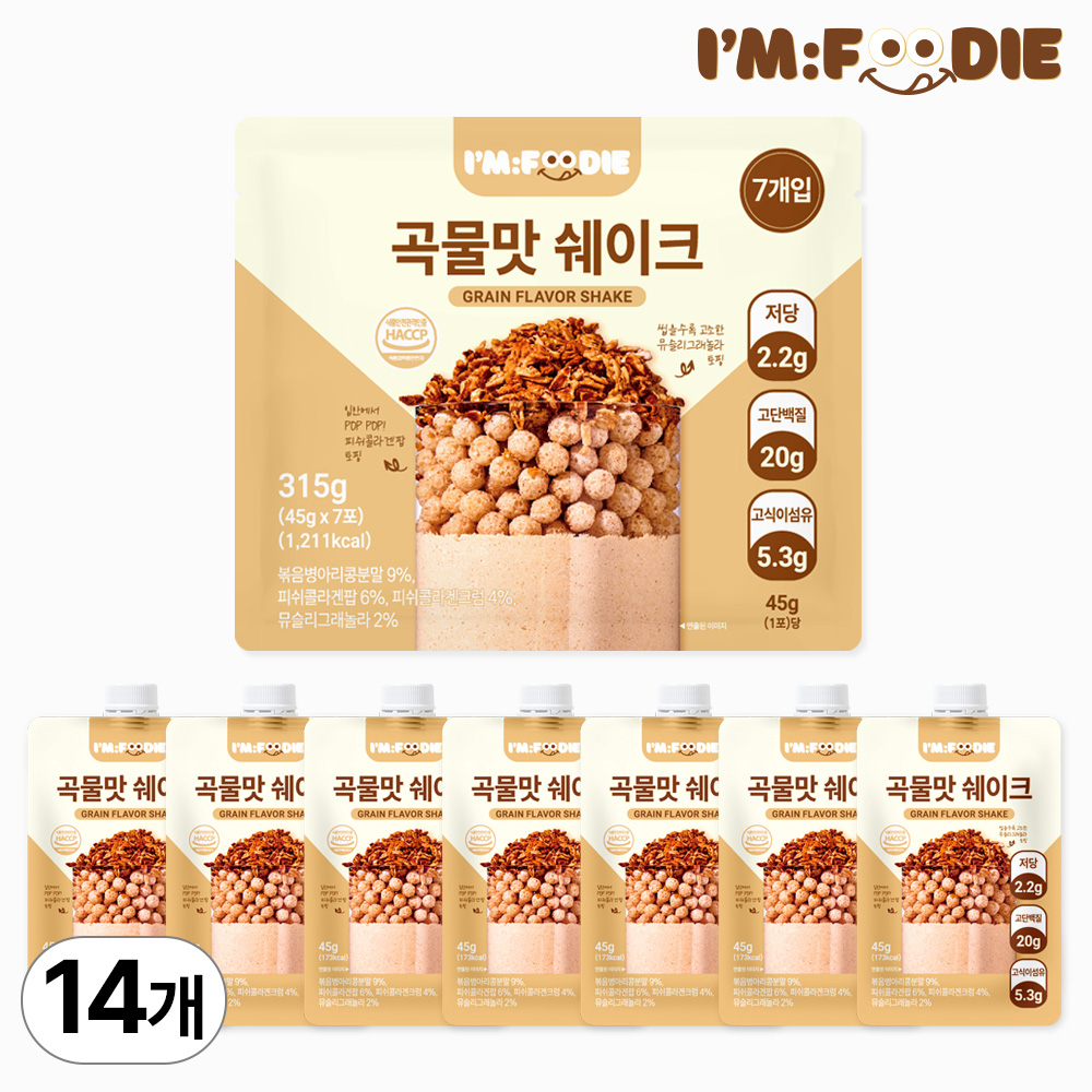 파우치 단백질 20g, 28개 (18,791원) (무료)