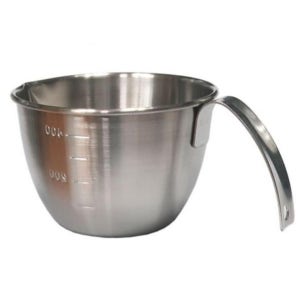 핸디형 스텐 계량컵 500ml 눈금 비커 홈베이킹 주방 요리 용품