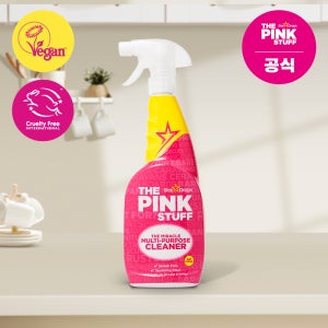 더 핑크스터프 미라클 멀티클리너 주방 욕실 다용도 세정제 찌든때제거 750ml, 3개