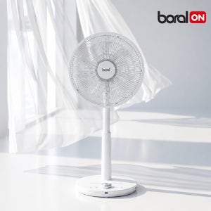 보랄 BLDC 스탠드 선풍기 5엽날개 리모컨 저소음 초저전력 BR-BLDC100RF