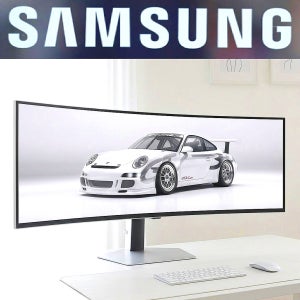 삼성 오디세이 G9 OLED 와이드 커브드 모니터 주식 주식용 듀얼 서브 보조 게임 사무실