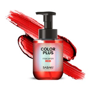 사사키 마카롱 보색 염색 컬러 샴푸 레드 300ml