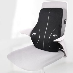 사무용 메모리 폼 등 쿠션 받침대 메모리 폼 허리 쿠션