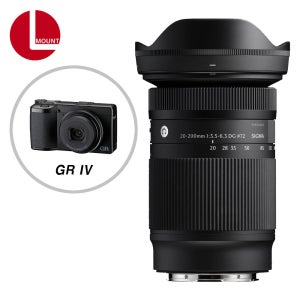 리코 GR4 + 시그마 20-200mm F3.5-6.3 DG L마운트