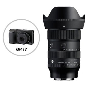 리코 GR4 + 시그마 17-40mm F1.8 DC Art 소니 E (크롭)
