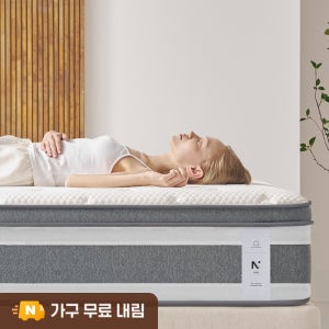 더매직 허리 환자가 만든 침대 바닥 매트리스 28cm, LK(라지킹), 미디엄