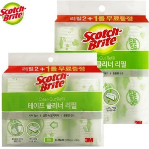 찍찍이 접착식 클리너 리필 돌돌이 롤 크리너 리필 청소용 간편