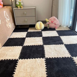 논슬립 반려동물 극세사 매트 퍼즐 반려견 미끄럼 방지 매트 강아지