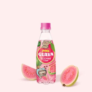 자연은 핑크구아바 스파클링 350mL 20개