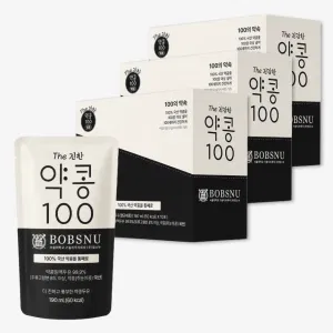 서울대 밥스누 더진한 약콩100 두유 190ml, 30개
