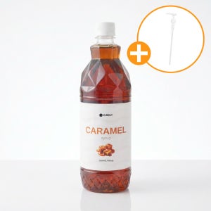 [4차입고] 오릇 카페 커피 시럽 카라멜, 1L, 6개