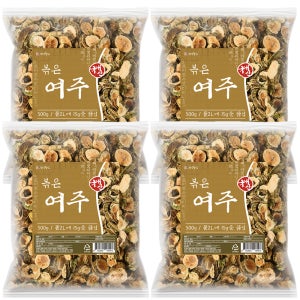 국산 볶은 여주차 500g, 4개