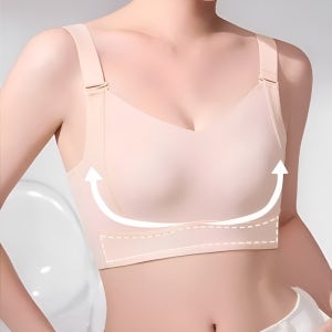 헴라인 처짐방지 브라 가슴을 작아 보이게 뽕 얇은 브라