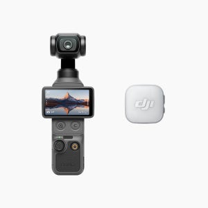 DJI Osmo Pocket 4 브이로그 콤보 (에센셜 콤보 + Mic Mini 2 송신기)
