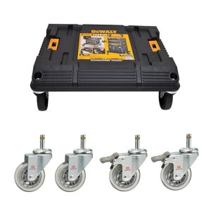 티스텍 돌리 바퀴 교체용 DWST17889 무소음 인라인 캐스터 102mm(4인치) 디월트