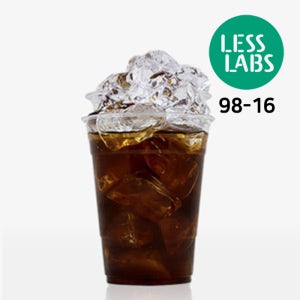 일회용 투명 PET 아이스컵 98파이 500ml 16온스 1000개 (수입산)