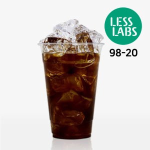 일회용 투명 PET 아이스컵 98파이 580ml 20온스 1000개 (수입산)