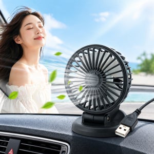 차량용 싱글 USB 미니 선풍기