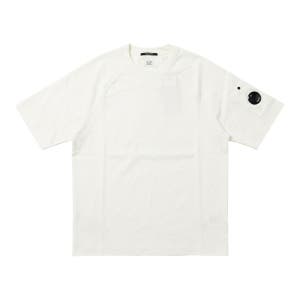 26SS CP컴퍼니 렌즈와펜 반팔 티셔츠 화이트 20CMSS034A 002246G 103