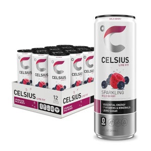 셀시어스 에너지 드링크 와일드 베리 355ml 12캔 무설탕 0칼로리