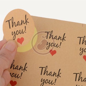 콩들 THANK YOU 스티커 감사인사선물스티커