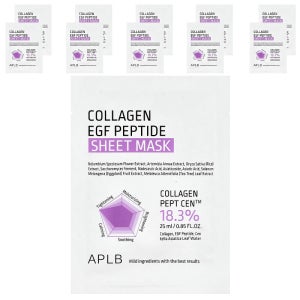 APLB 콜라겐 EGF 펩타이드 뷰티 시트 마스크 10매 25ml