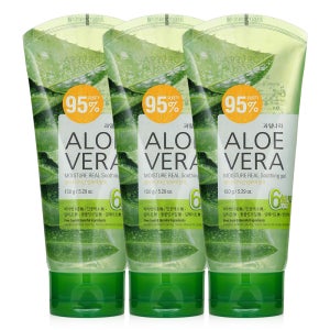 과일나라 알로에 수딩젤 수분 진정 팩 얼굴 바디 대용량 수분젤 150ml, 3개