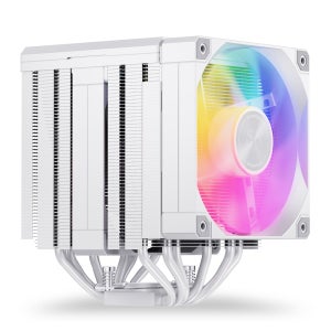 SNOWMAN AX660 PRO-ARGB 뚜까리6 (화이트) CPU 쿨러 팬 일체형