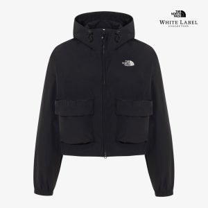 노스페이스 화이트라벨 여성 아이스 런 기능성 바람막이 자켓 BLK NJ3BR33J