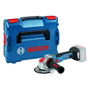 보쉬 충전 앵글 그라인더 베어툴 125mm GWX18V-10SC SOLO X-LOCK