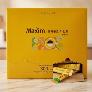 동서식품 맥심 모카골드 마일드 12g 4개(1box) 300T 50호 선물세트