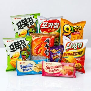 더하모니 어린이집 유치원 간식선물 답례품 웨하스 오감자 포카칩 꼬북칩 봉지과자