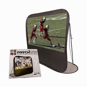 휴대용 빔프로젝터스크린 원터치 와이드 야외 스크린 캠핑 영상