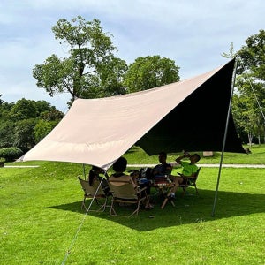 캠핑 대형사각타프 차박 그늘막 어닝 가림막 암막 사각