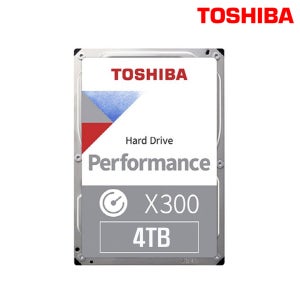 도시바 X300 Refresh 4TB HDWR740 7200/512M PCHDD